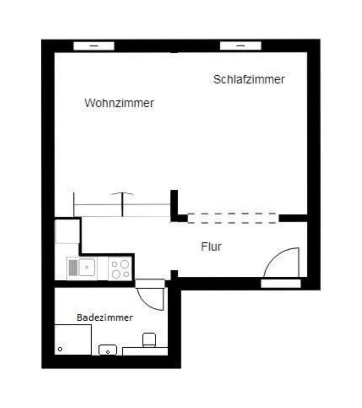 Apartment N50 Im Herzen Der Erfurter Altstadt Exterior photo